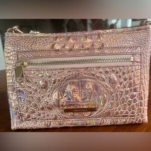 NWT Brahmin VIDA in ROSE GOLD Melbourne Crossbody Bag#1